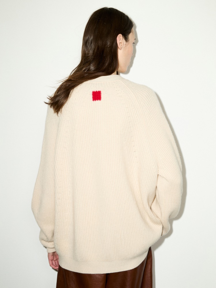 Wool and cashmere cardigan - CAMEL - MAX&Co. - 2