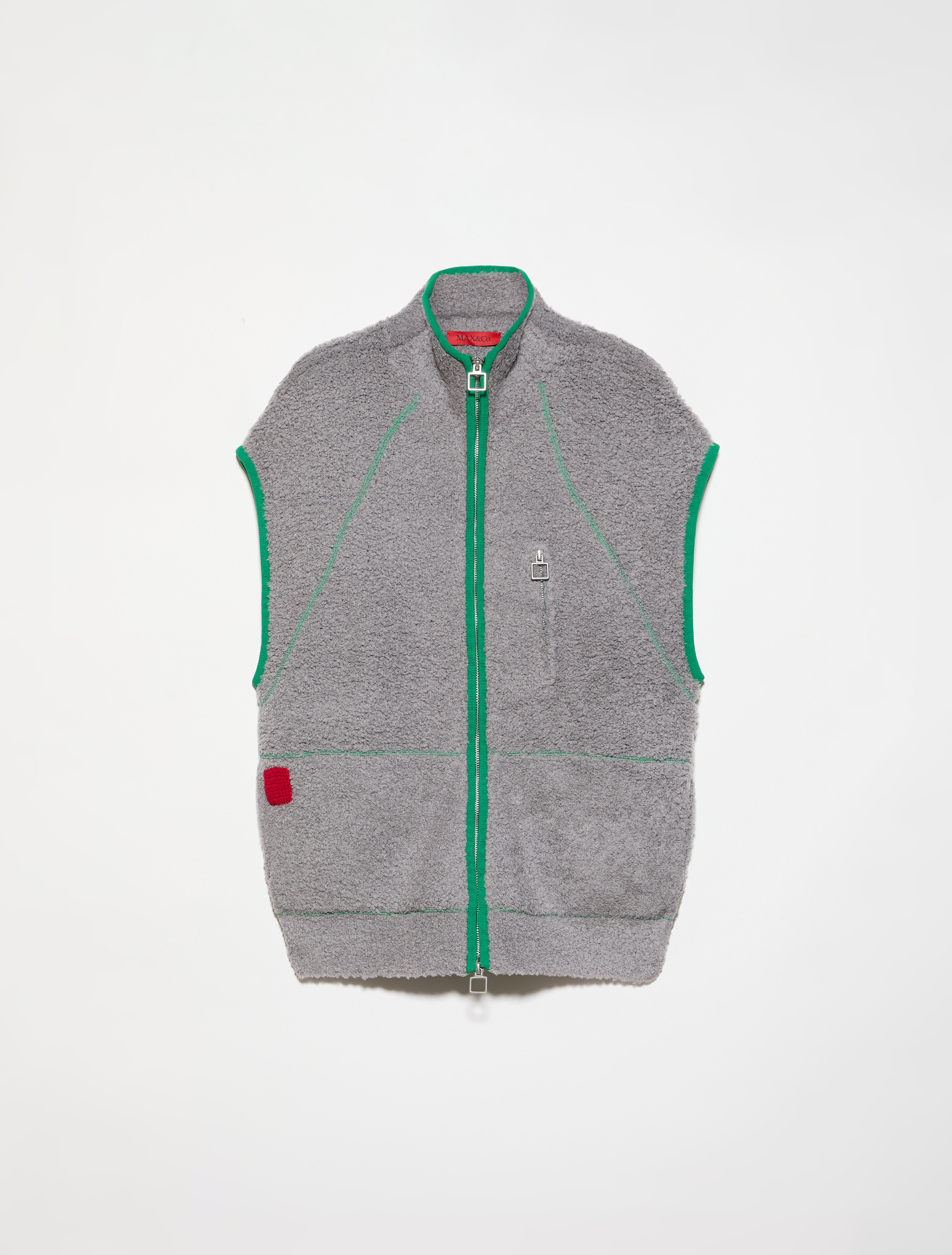 Fluffy knitted gilet - MAX&Co.