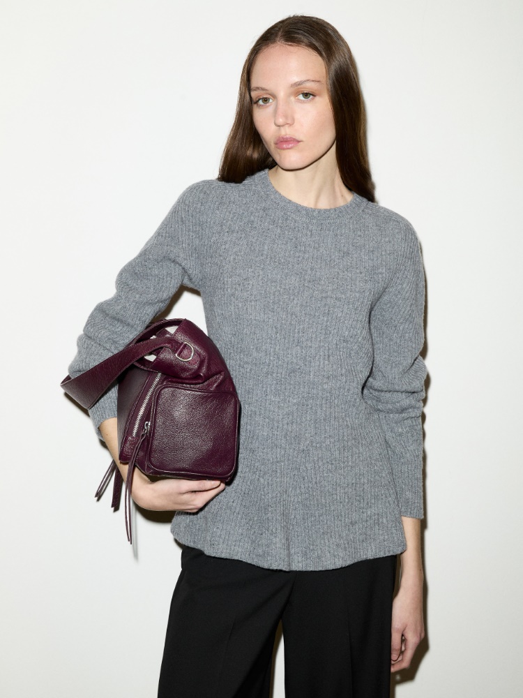 Ribbed wool-knit sweater - MAX&Co.