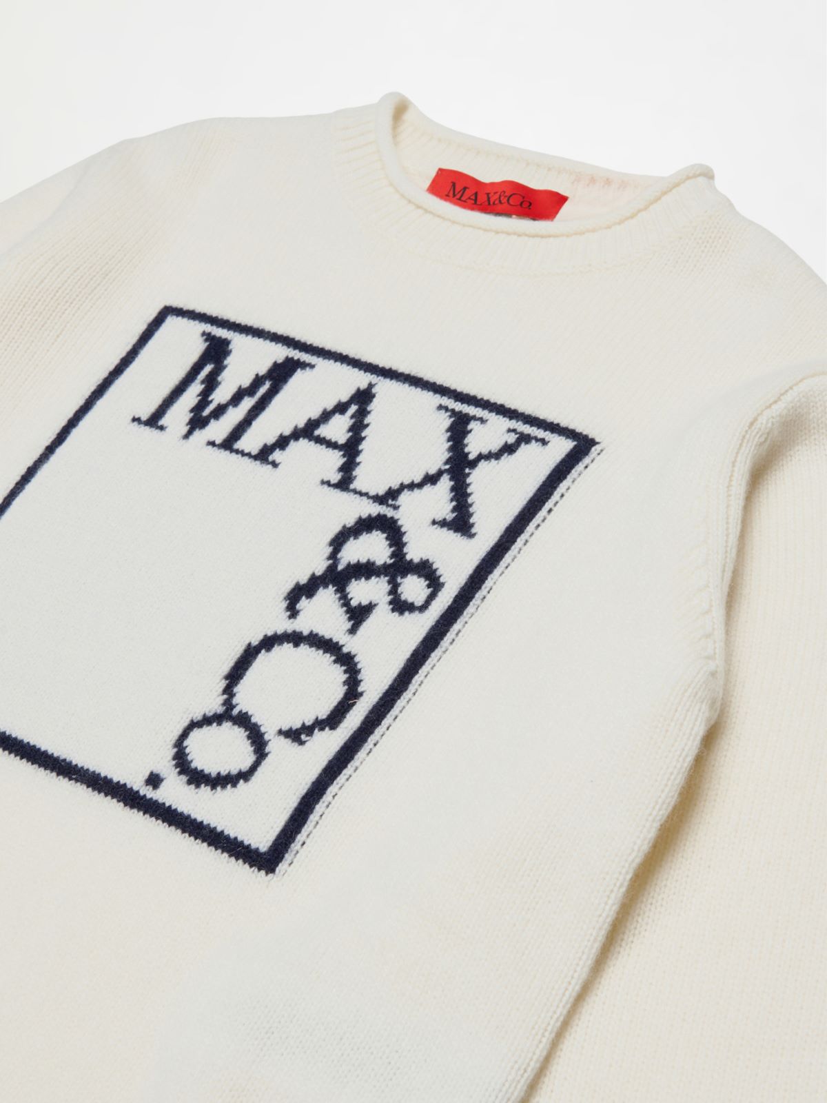 Pull en laine et cachemire mélangés KID - BLANC LAINE - MAX&Co. - 3