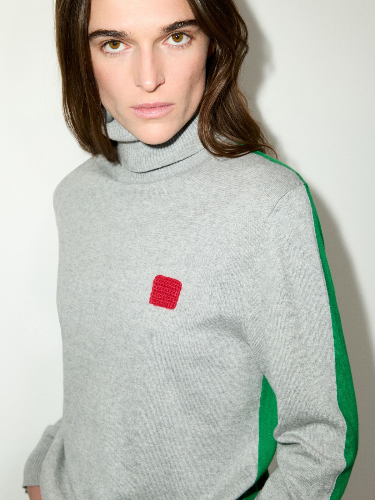 Cotton and cashmere jumper - MELANGE GREY - MAX&Co. - 3