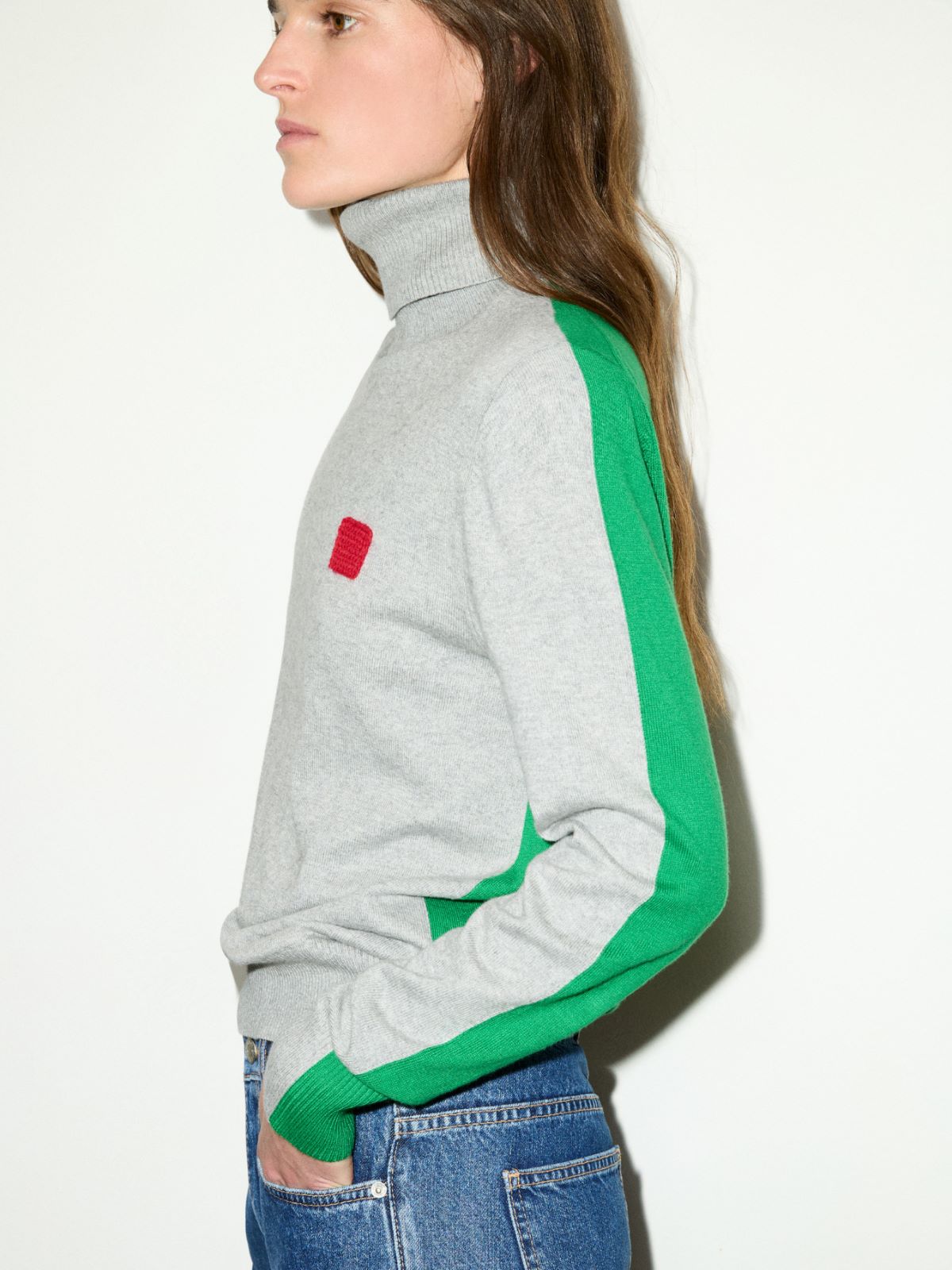 Cotton and cashmere jumper - MELANGE GREY - MAX&Co. - 4