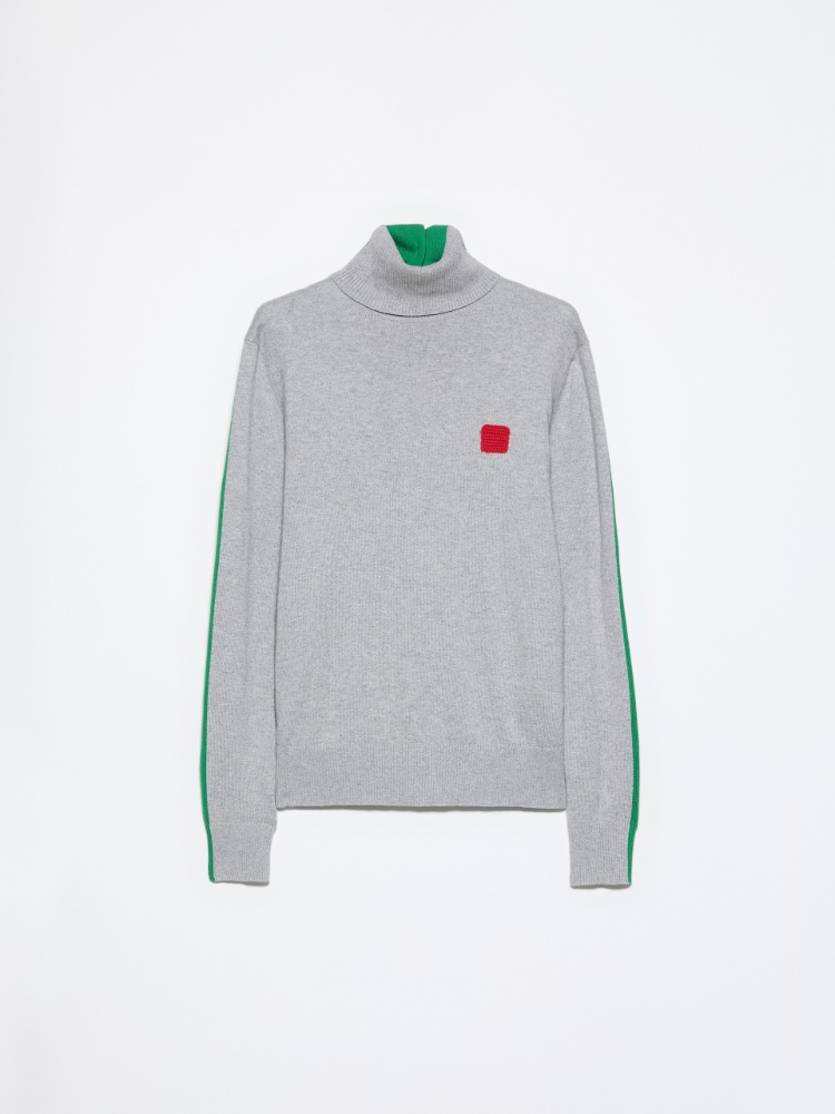Cotton and cashmere jumper - MELANGE GREY - MAX&Co. - 7