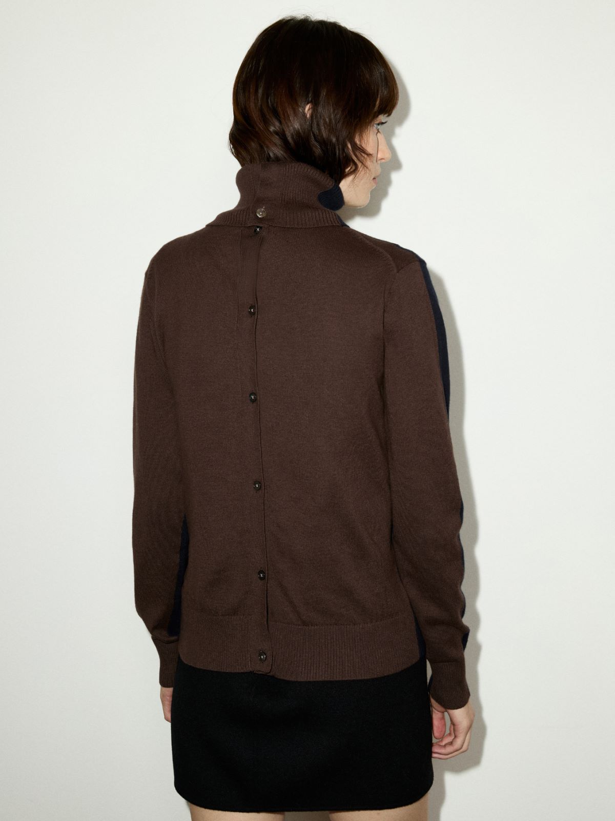 Cotton and cashmere jumper - NAVY - MAX&Co. - 2