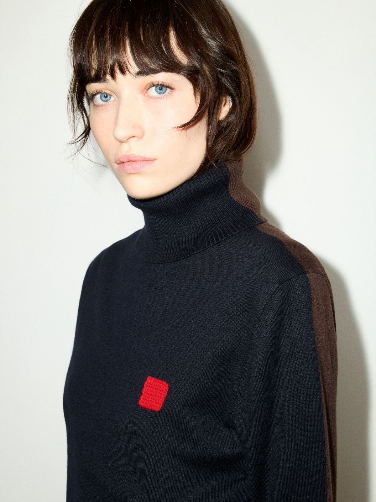Cotton and cashmere jumper - NAVY - MAX&Co. - 3