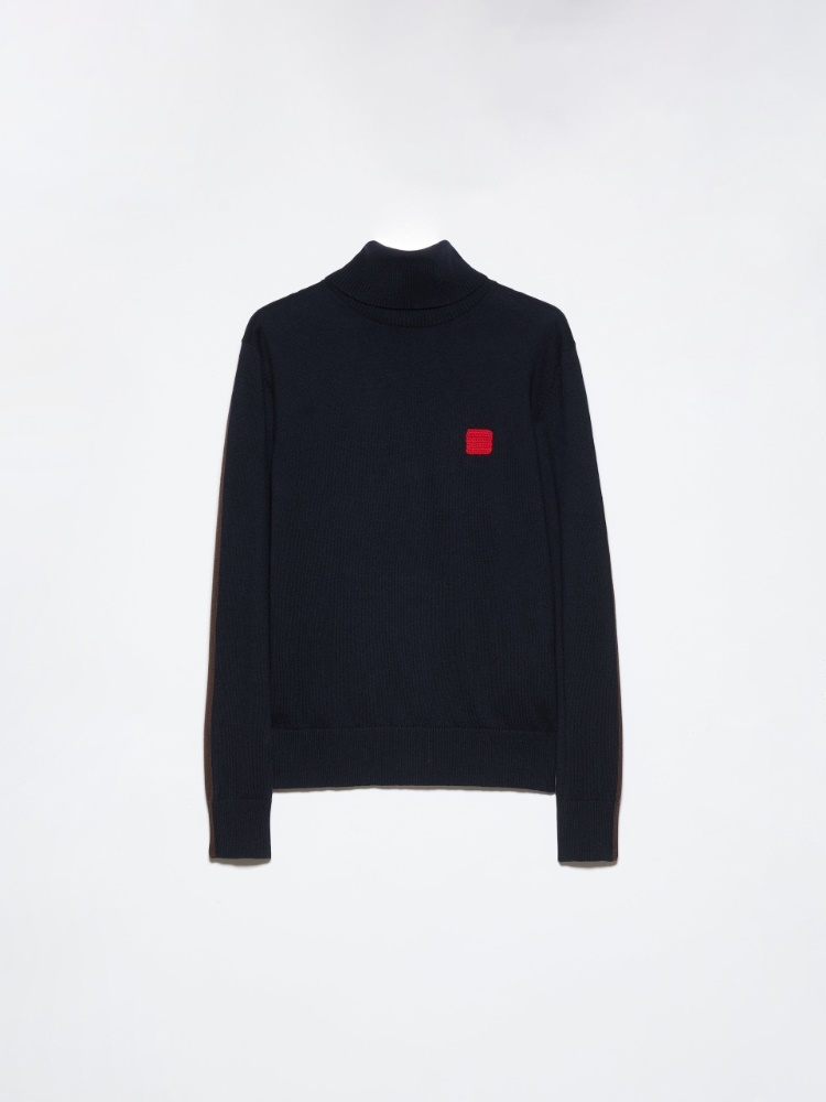 Cotton and cashmere jumper - NAVY - MAX&Co. - 6