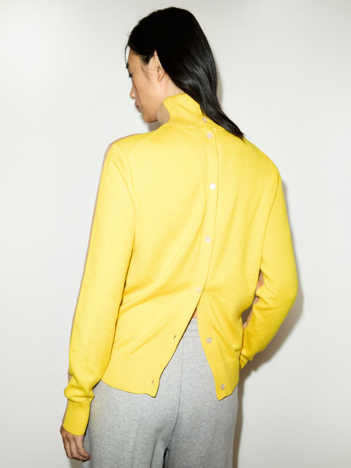 Cotton and cashmere jumper - CAMEL - MAX&Co. - 2