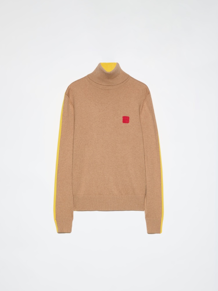 Cotton and cashmere jumper - CAMEL - MAX&Co. - 5