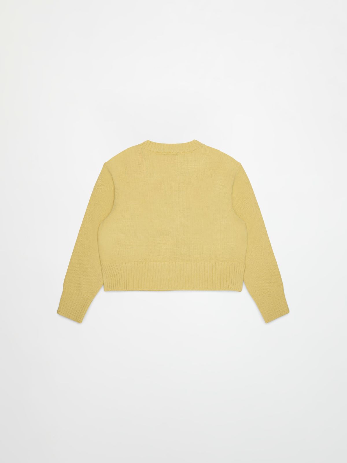 Pull en laine mélangée avec logo brodé KID - BEIGE - MAX&Co. - 2