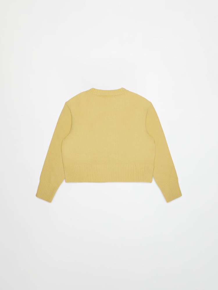Pull en laine mélangée avec logo brodé KID - MAX&Co. - 2