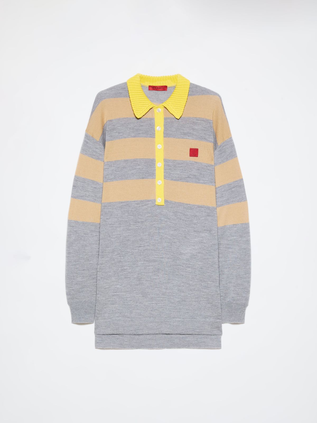 [パンテーラ]  ピュア メリノ ウール ポロニット - GREY - マックスアンドコー公式オンラインショップ - 5