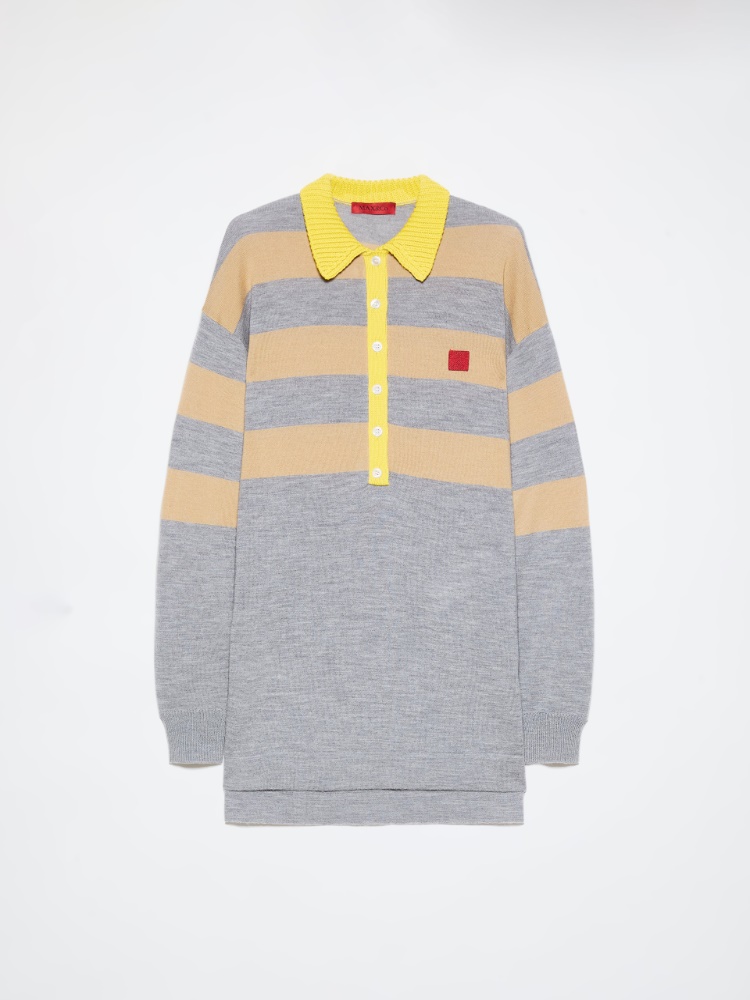 [パンテーラ]  ピュア メリノ ウール ポロニット - GREY - マックスアンドコー公式オンラインショップ - 5