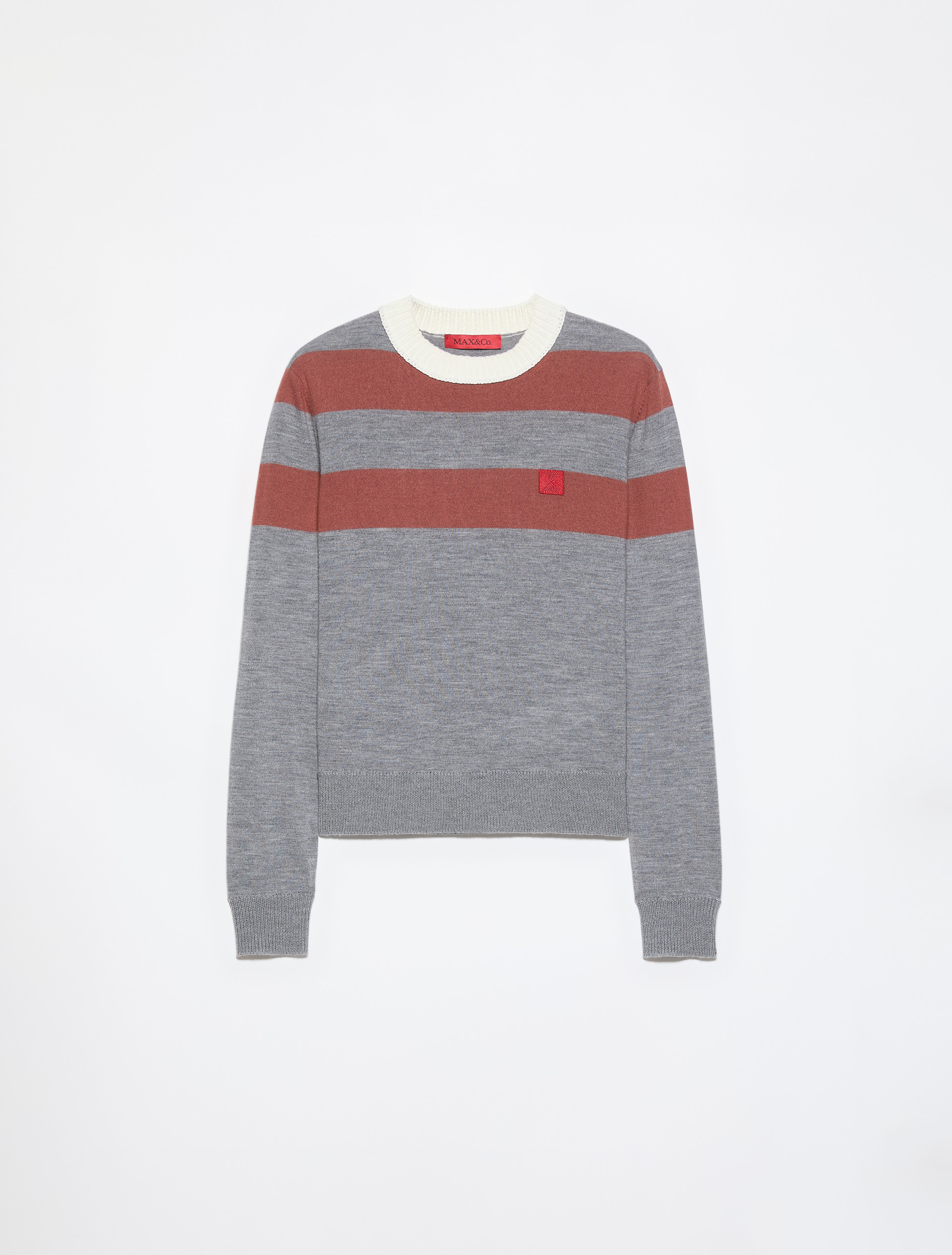 Crewneck merino wool sweater - MAX&Co.