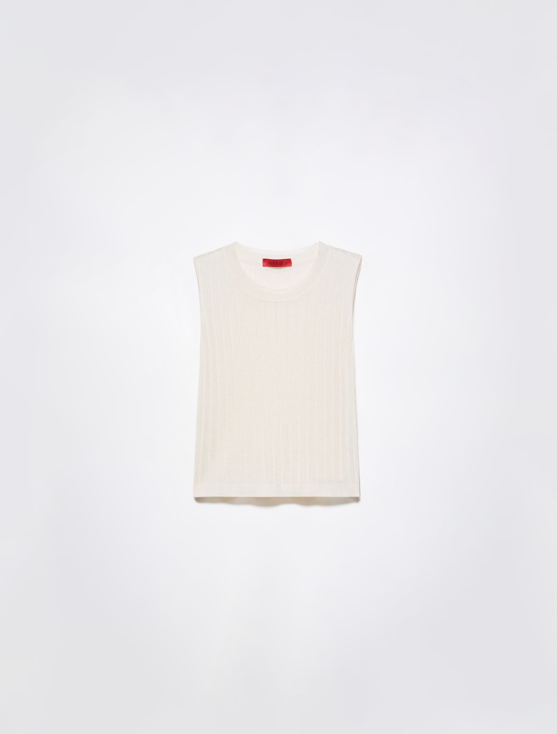 Ribbed knitted top - MAX&Co.