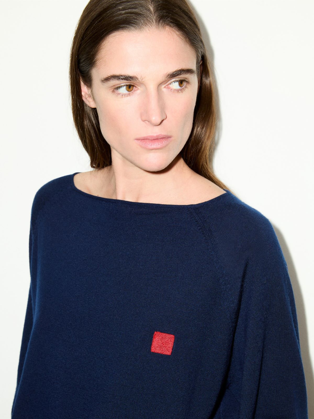 Pure merino wool sweater - NAVY - MAX&Co. - 3