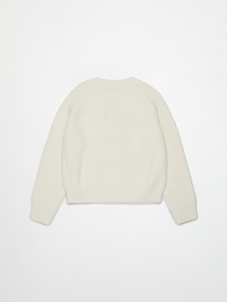 Pull ras-du-cou avec inscription sur le devant KID - MAX&Co. - 2