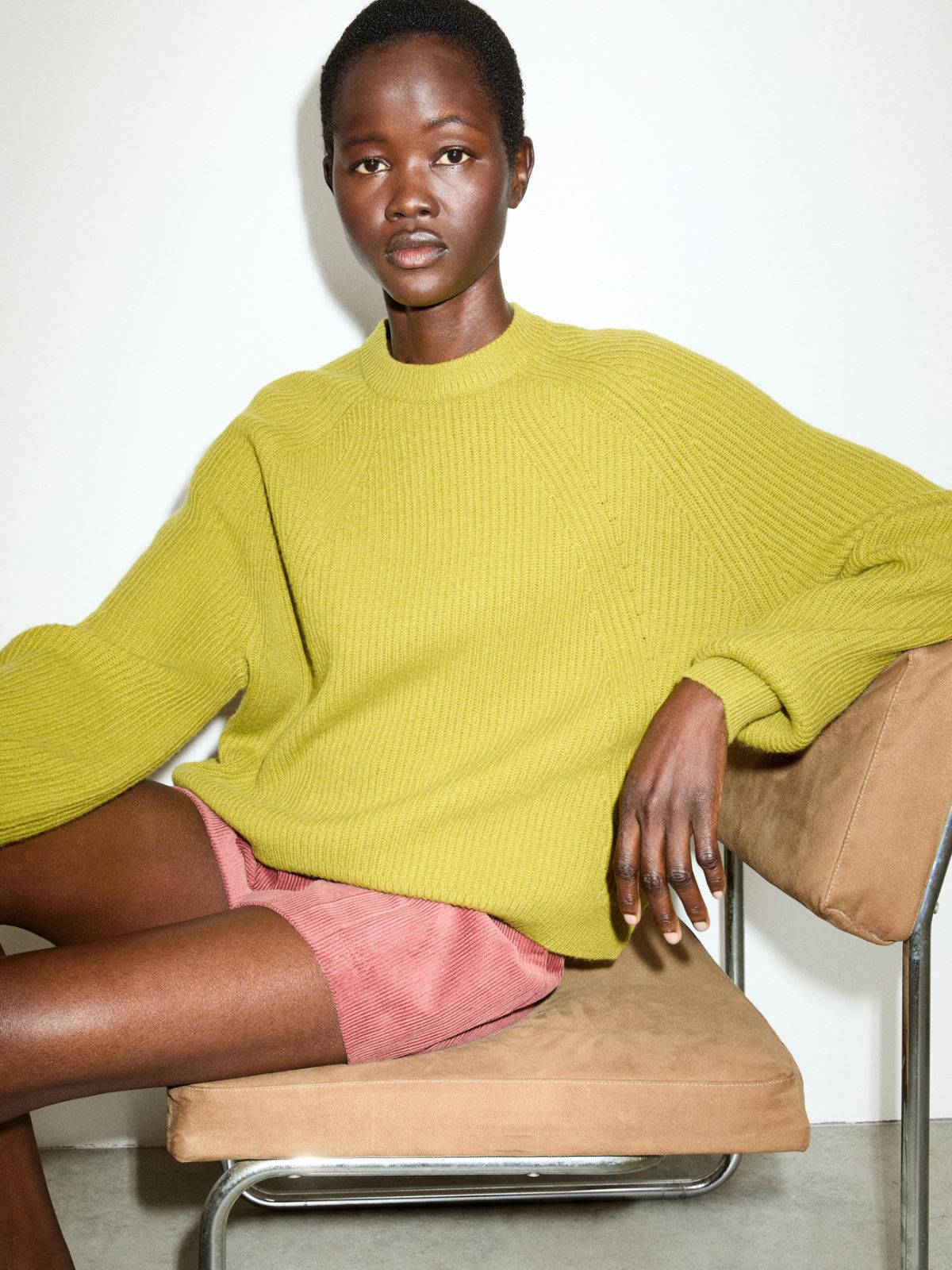 Wool and cashmere jumper - GREEN - MAX&Co. - 3