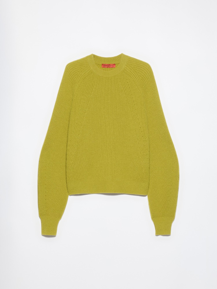Wool and cashmere jumper - GREEN - MAX&Co. - 6