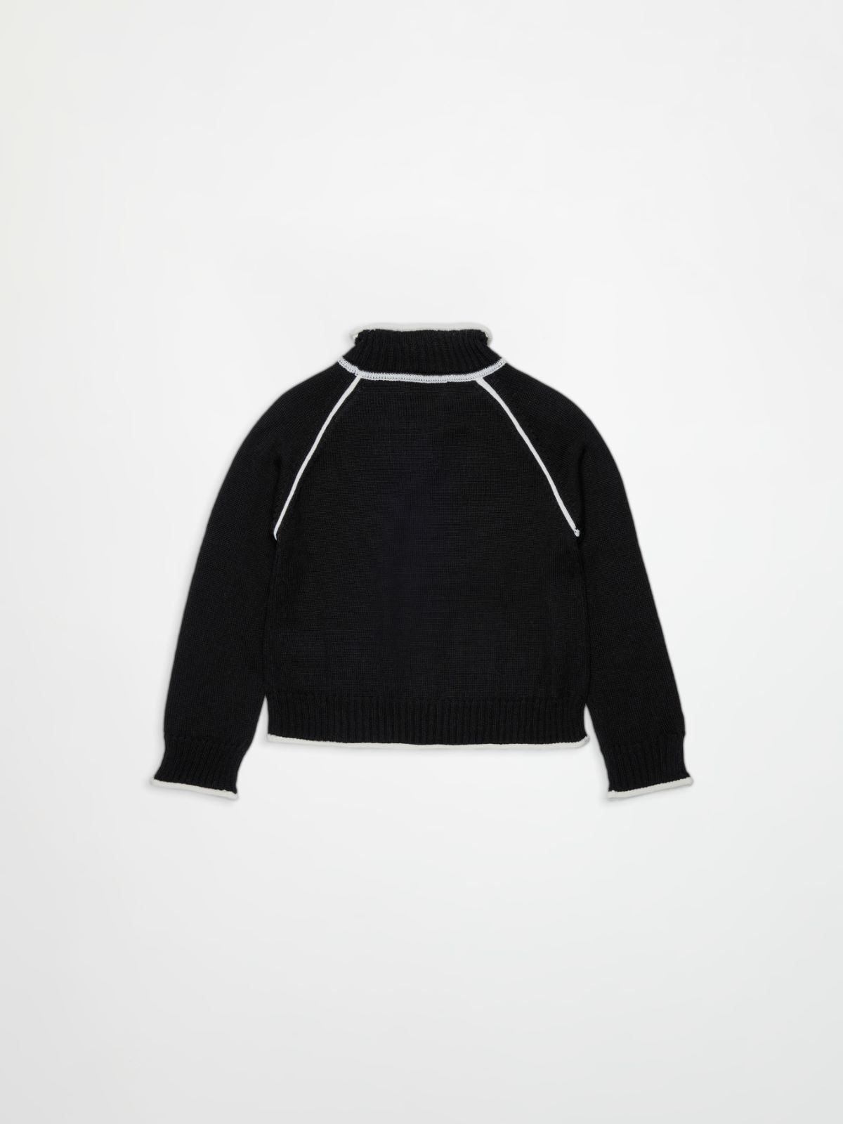 Pull à col montant avec logo KID - NOIR - MAX&Co. - 2