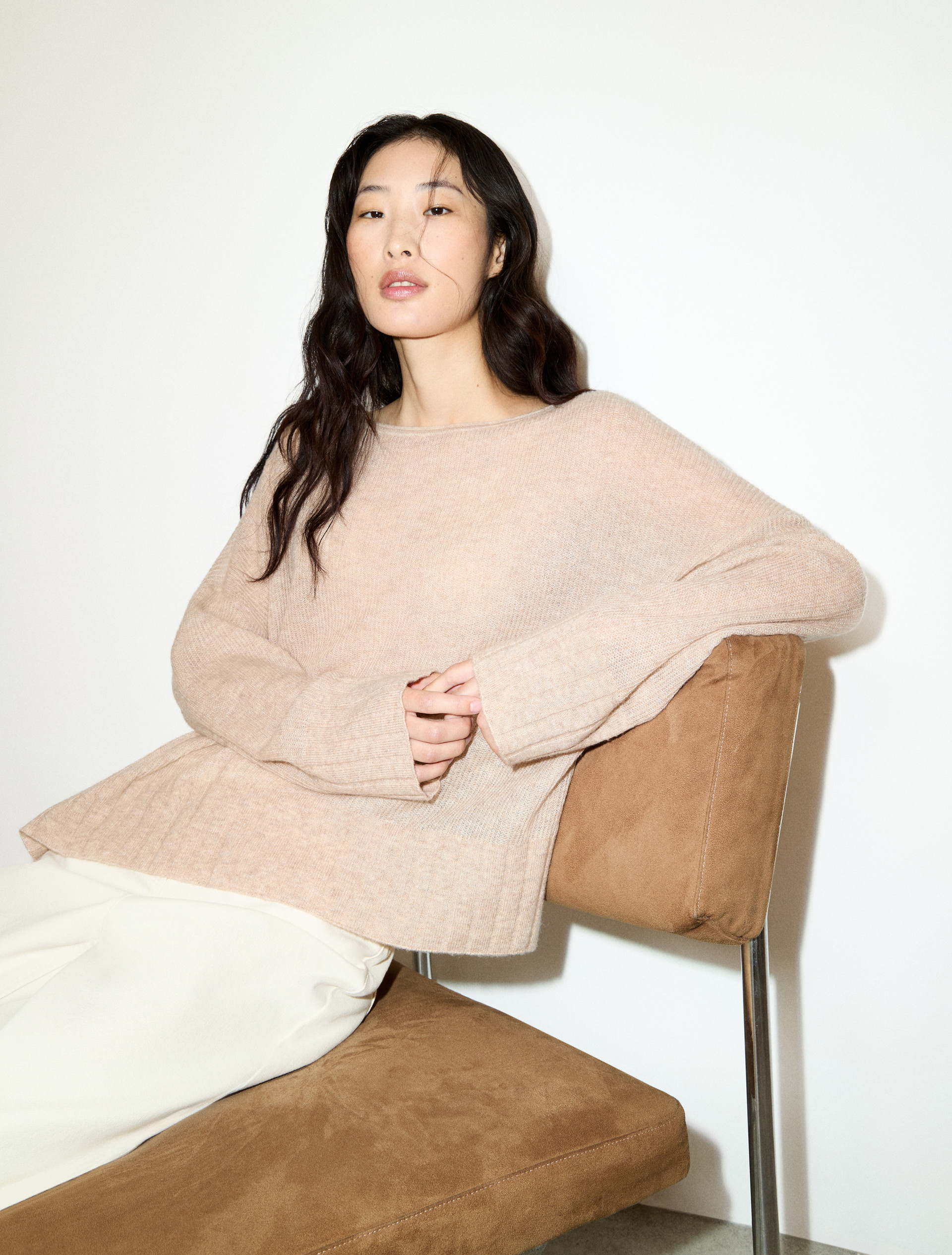 Oversized cashmere-blend jumper - MAX&Co.