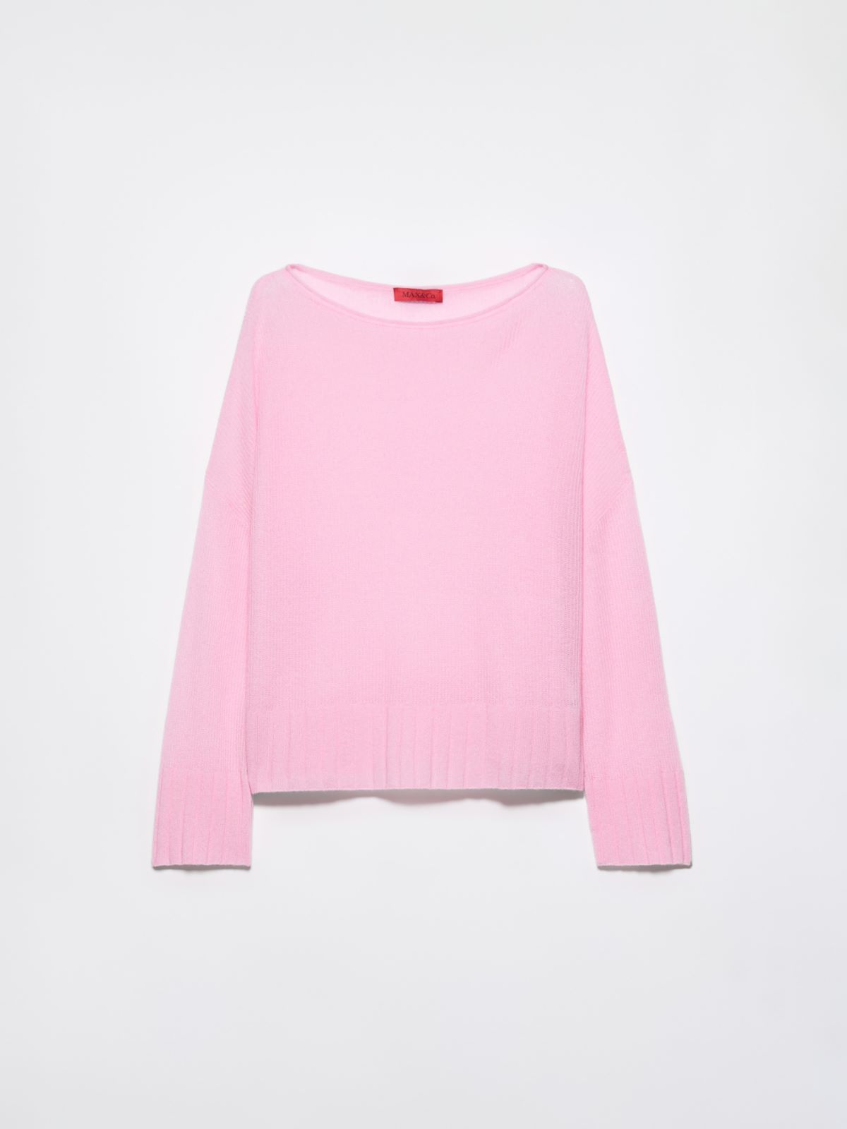 Jersey extragrande de mezcla de cachemira - ROSA - MAX&Co.