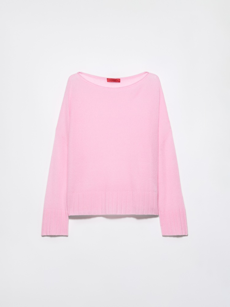 Jersey extragrande de mezcla de cachemira - ROSA - MAX&Co.
