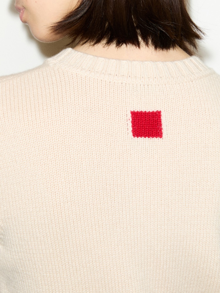 Wool and cashmere jumper - BEIGE - MAX&Co. - 4