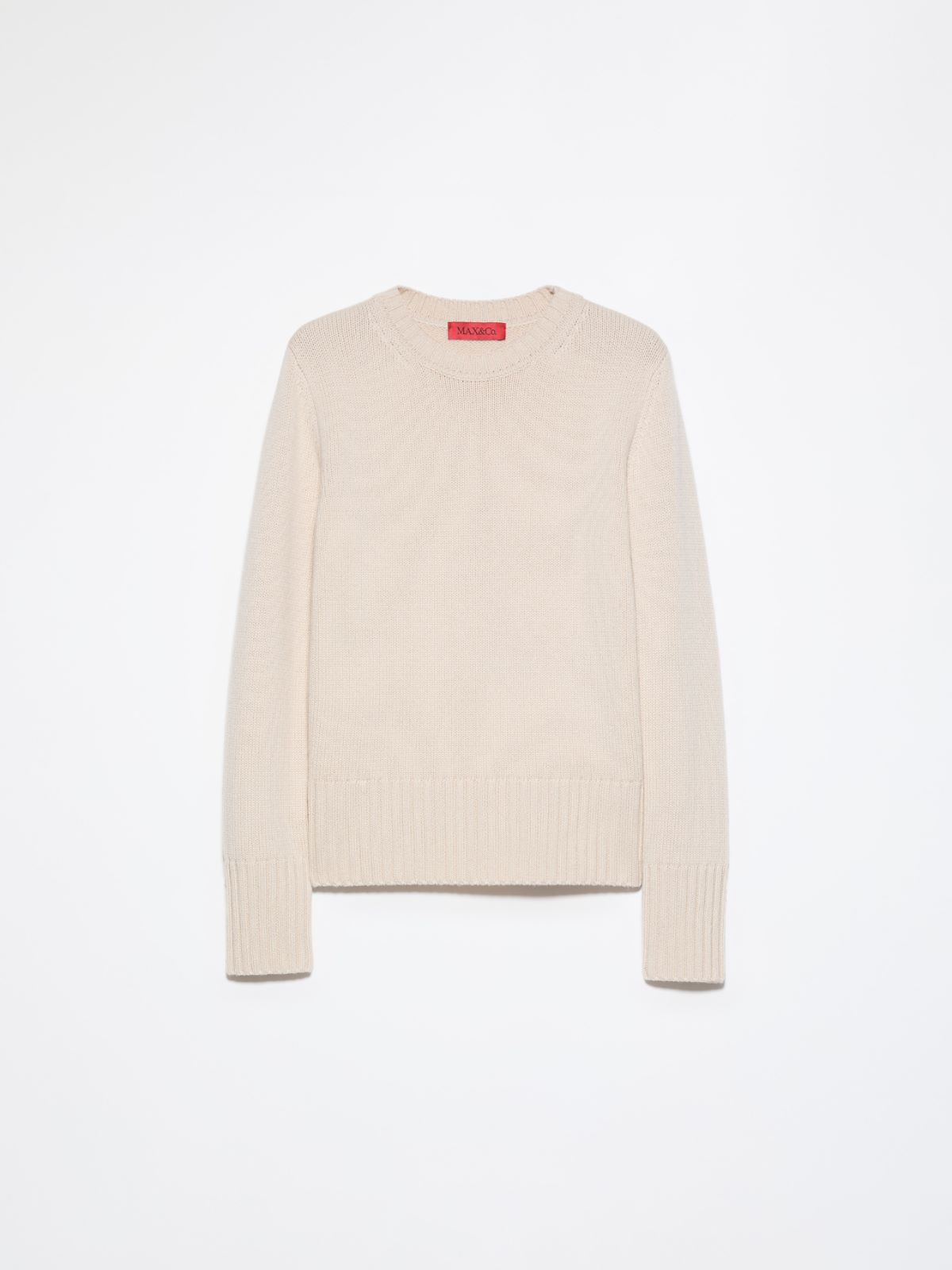 Wool and cashmere jumper - BEIGE - MAX&Co. - 6