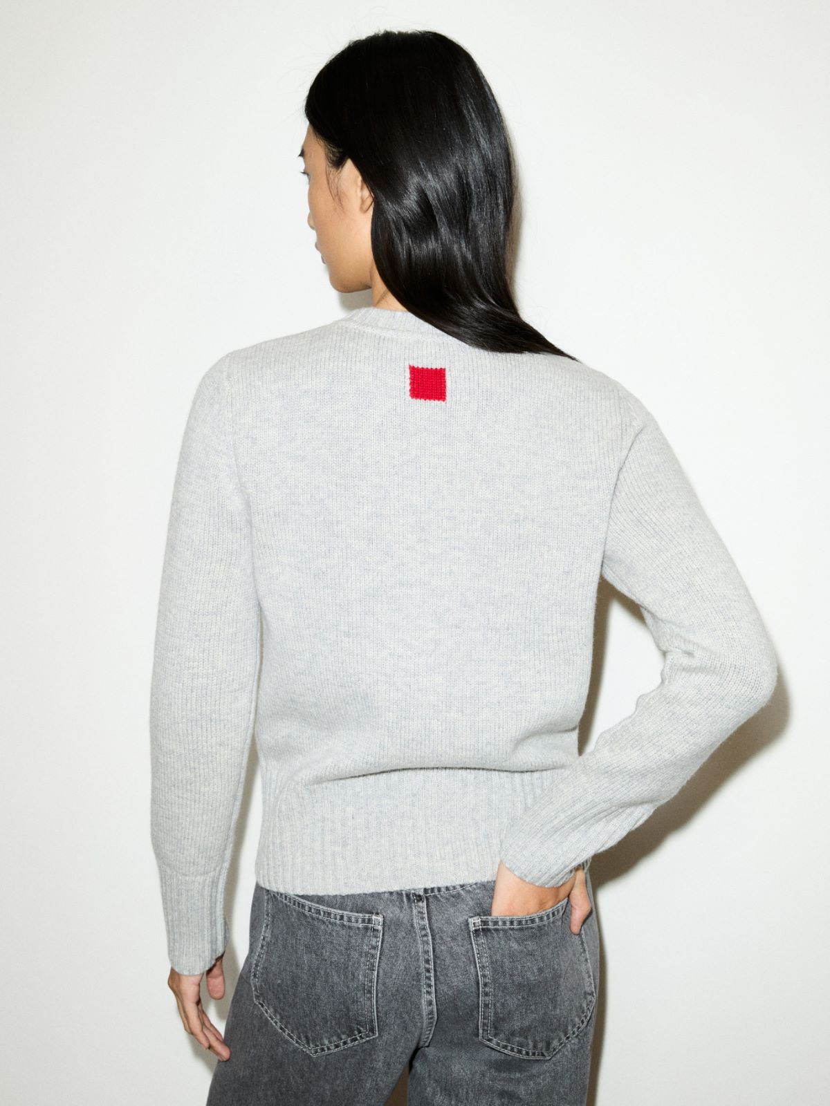 Wool and cashmere jumper - GREY - MAX&Co. - 2