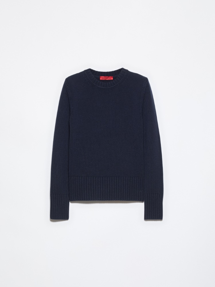 Wool and cashmere jumper - NAVY - MAX&Co. - 6