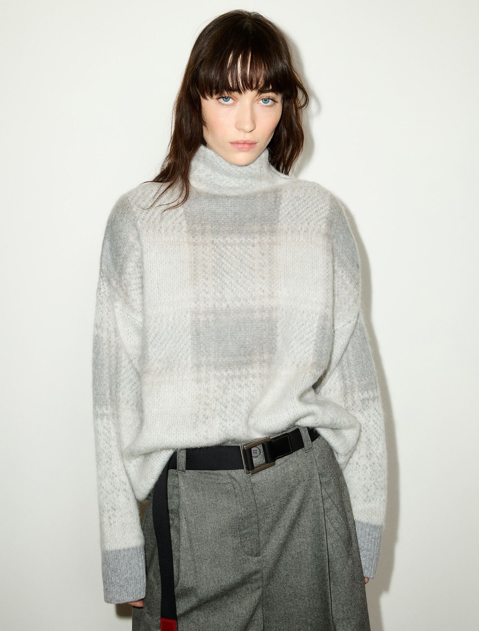 Jacquard mohair-blend jumper - MAX&Co.