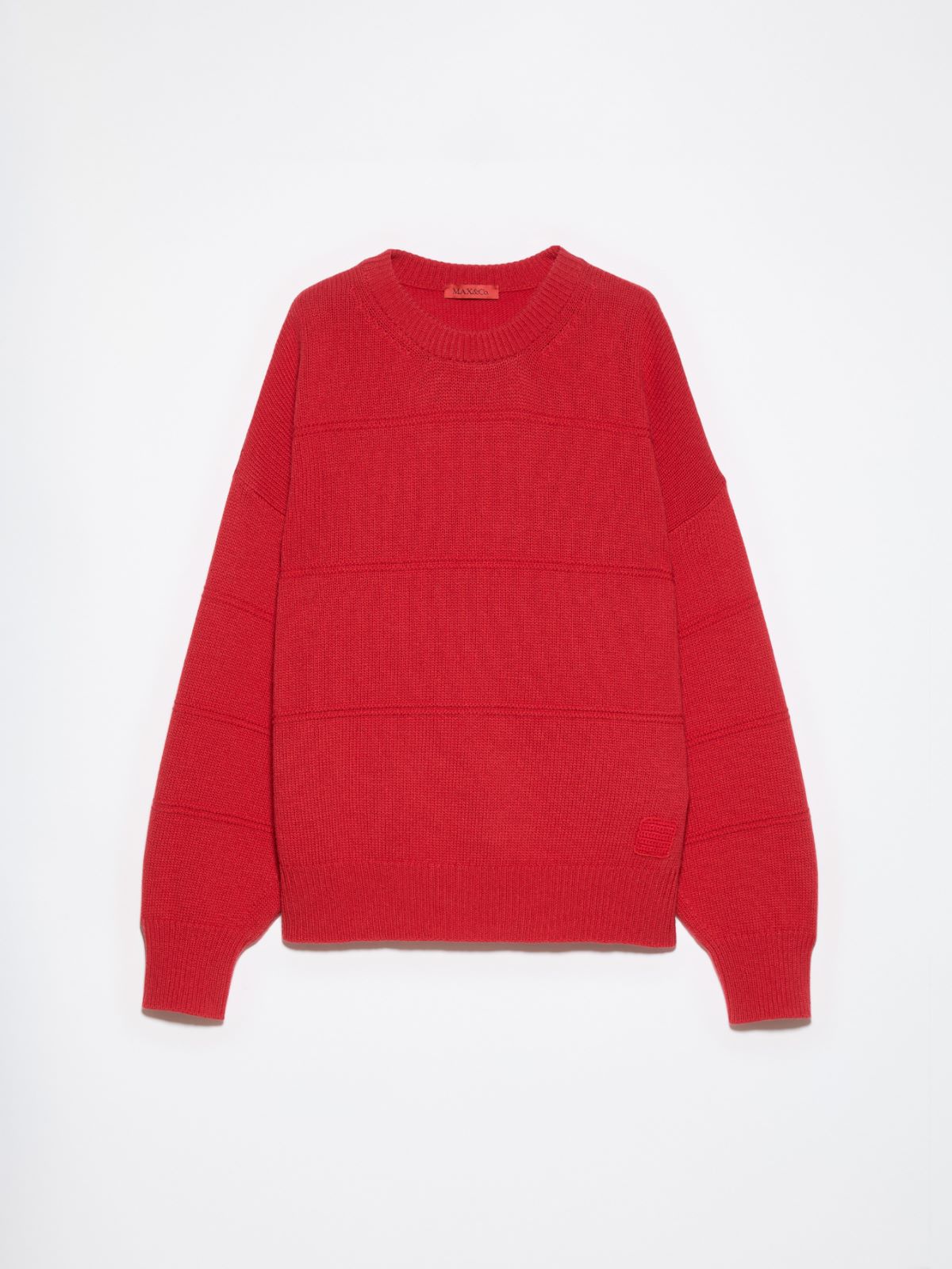 Oversized pure wool jumper - RED - MAX&Co. - 6