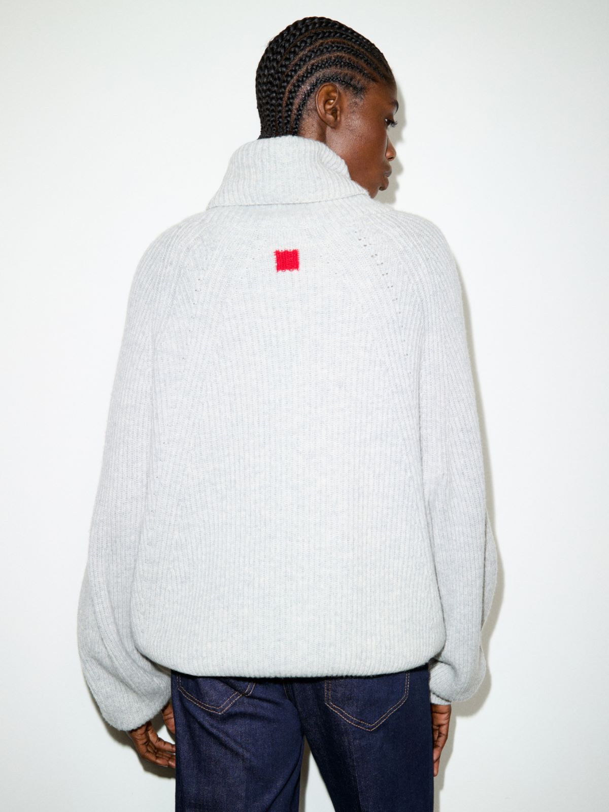 Wool and cashmere jumper - LIGHT GREY - MAX&Co. - 2