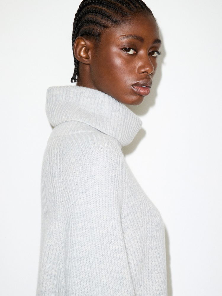 Wool and cashmere jumper - LIGHT GREY - MAX&Co. - 3