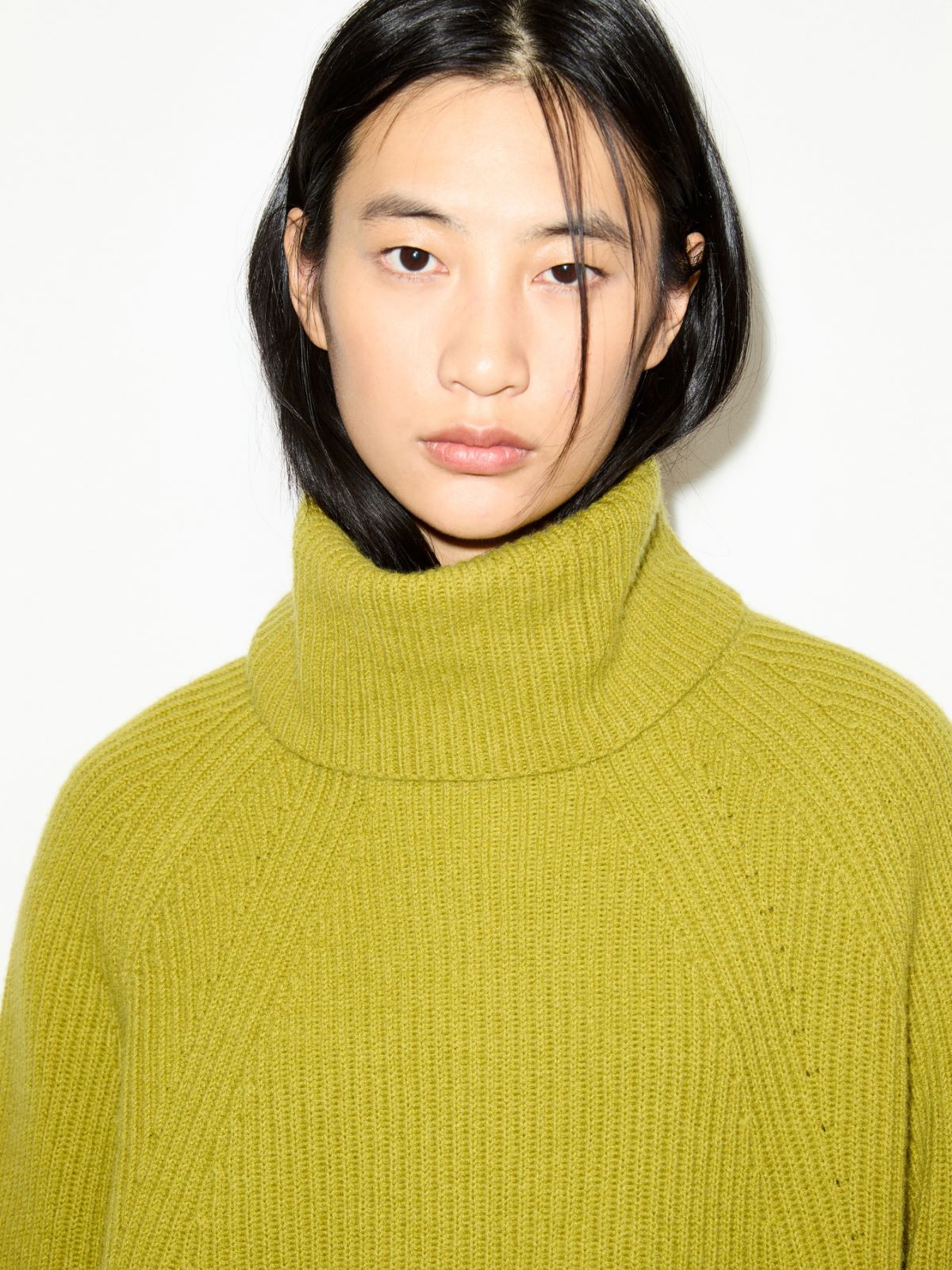 Wool and cashmere jumper - GREEN - MAX&Co. - 3