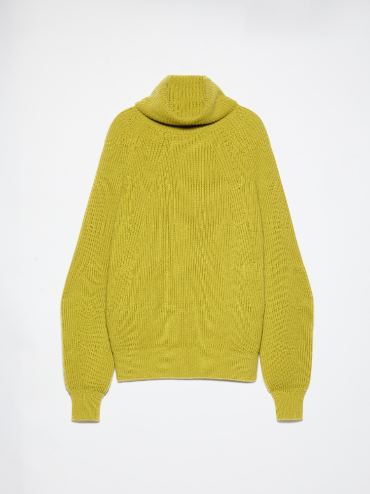 Wool and cashmere jumper - GREEN - MAX&Co. - 6