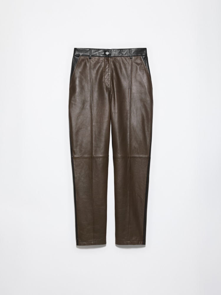 Tapered leather trousers - MAX&Co. - 6