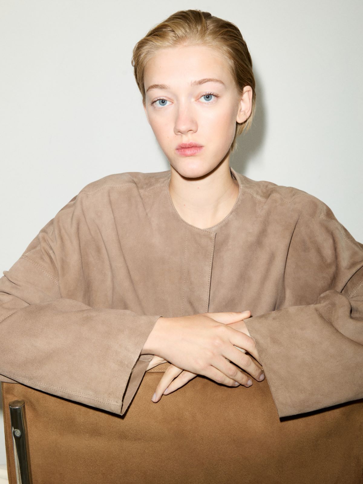 Suede jacket - TURTLEDOVE - MAX&Co.