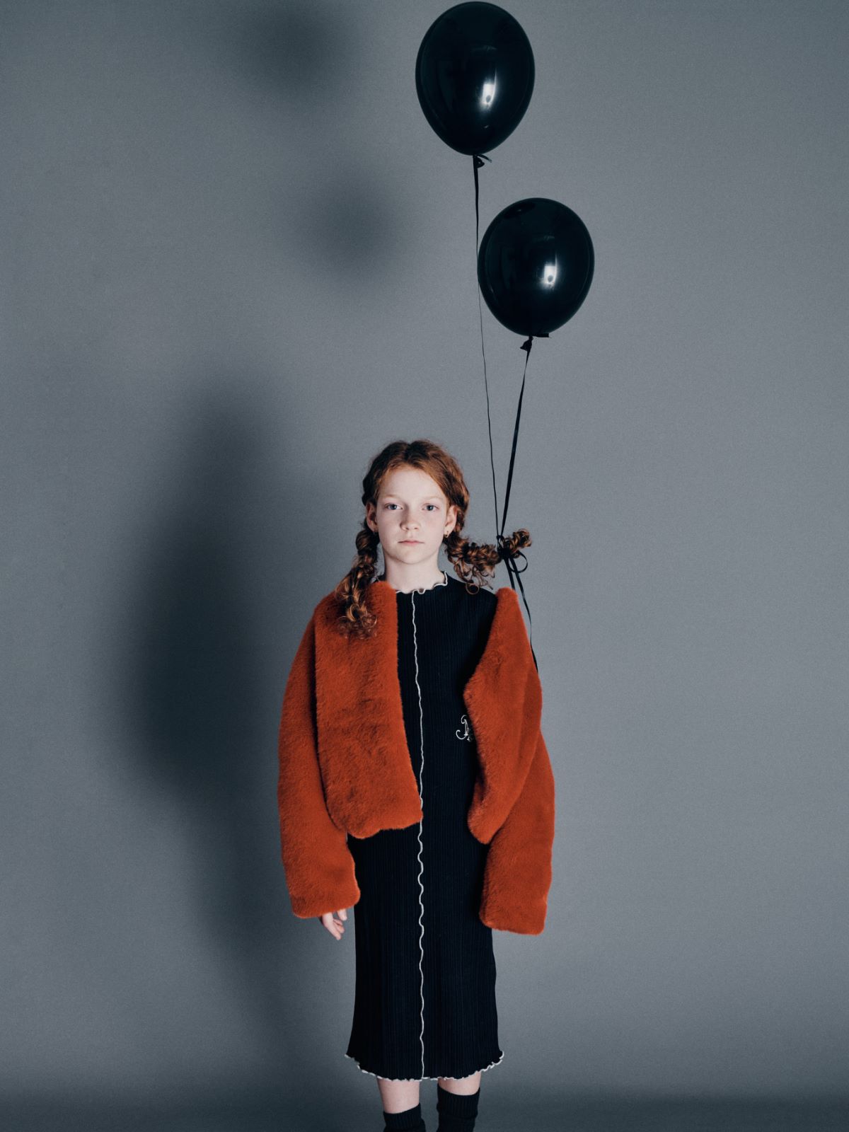 Veste en fausse fourrure avec logo KID - ARGILE - MAX&Co. - 5