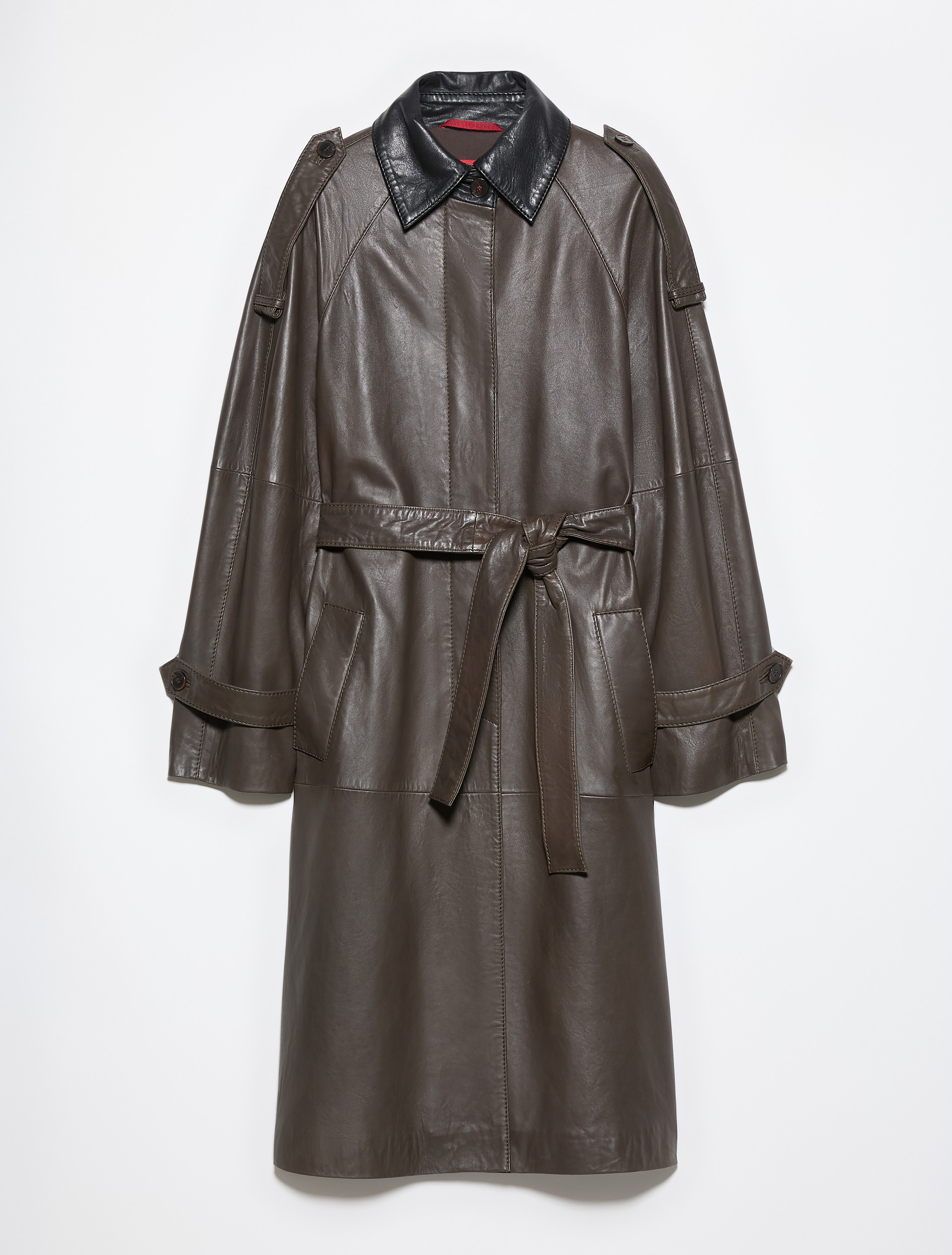 Nappa leather trench coat - MAX&Co.