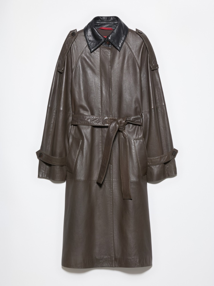 Trench-coat en cuir nappa - MAX&Co. - 6