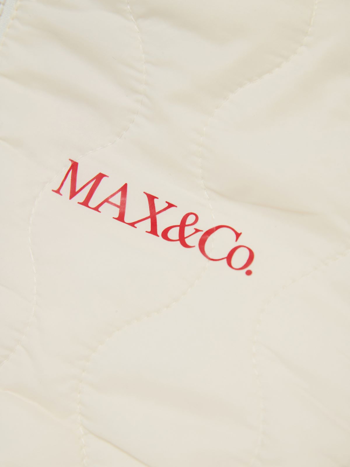 Padded jacket with printed logo KID - WOOL WHITE - MAX&Co. - 4