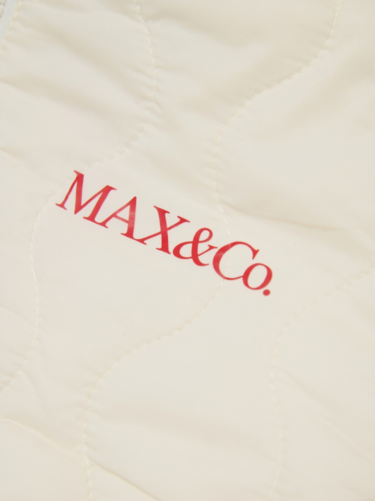 Padded jacket with printed logo KID - MAX&Co. - 4