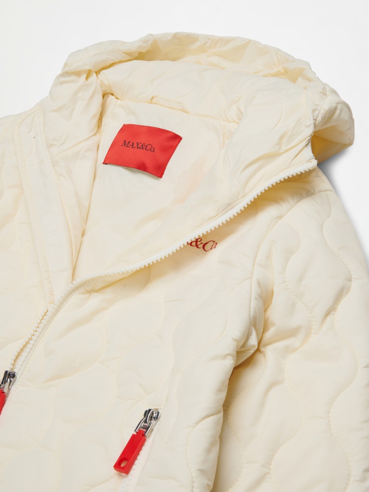Padded jacket with printed logo KID - MAX&Co. - 3