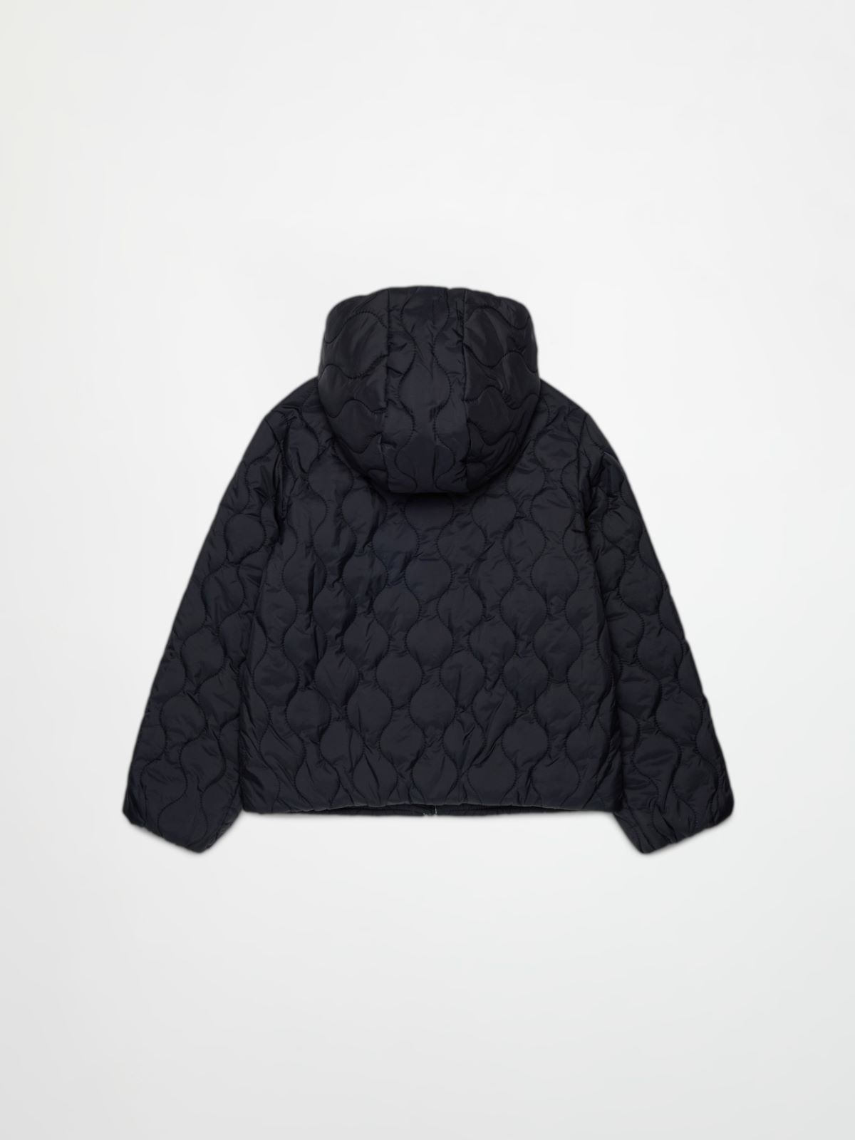 Padded jacket with printed logo KID - BLACK - MAX&Co. - 2