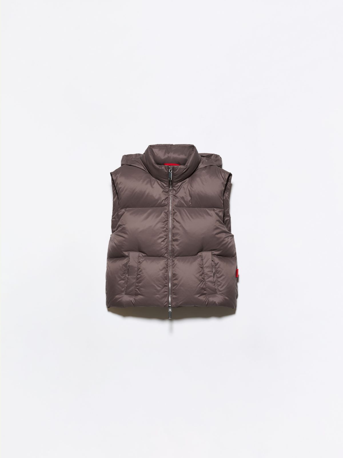Embroidered down gilet - TURTLEDOVE - MAX&Co. - 5