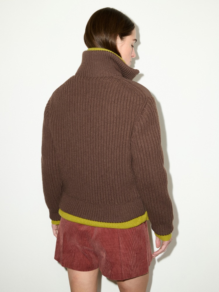 Padded bomber jacket - DARK BOWN - MAX&Co. - 2
