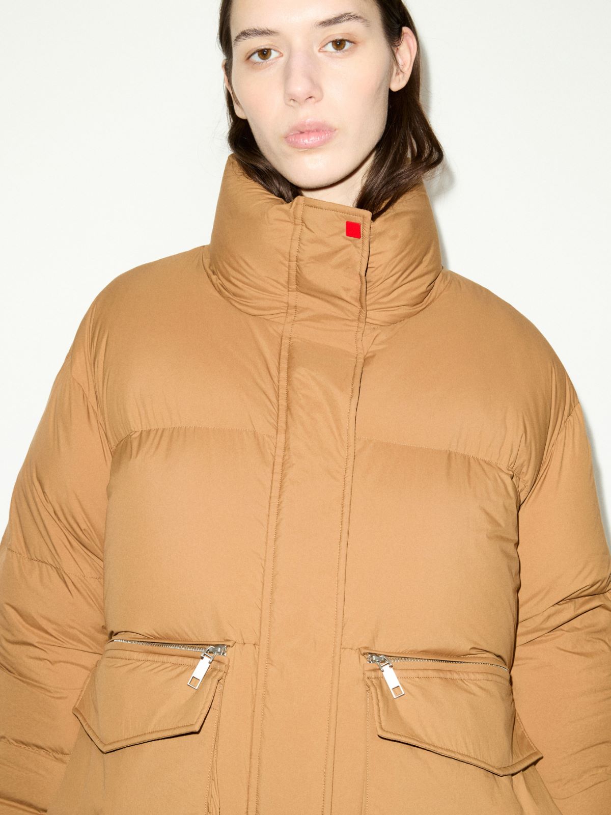 Chaqueta bomber acolchada extragrande - CARAMELO - MAX&Co. - 3
