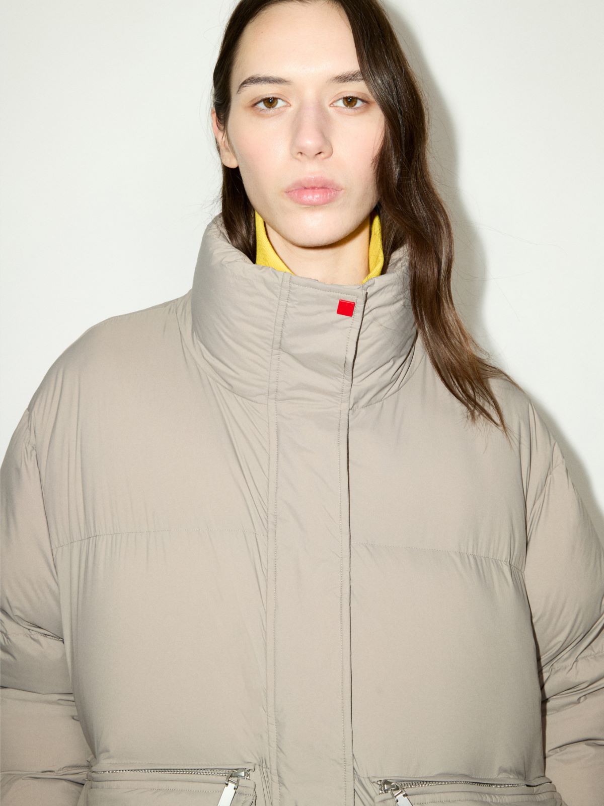 Chaqueta bomber acolchada extragrande - GRIS CENICIENTO - MAX&Co. - 3