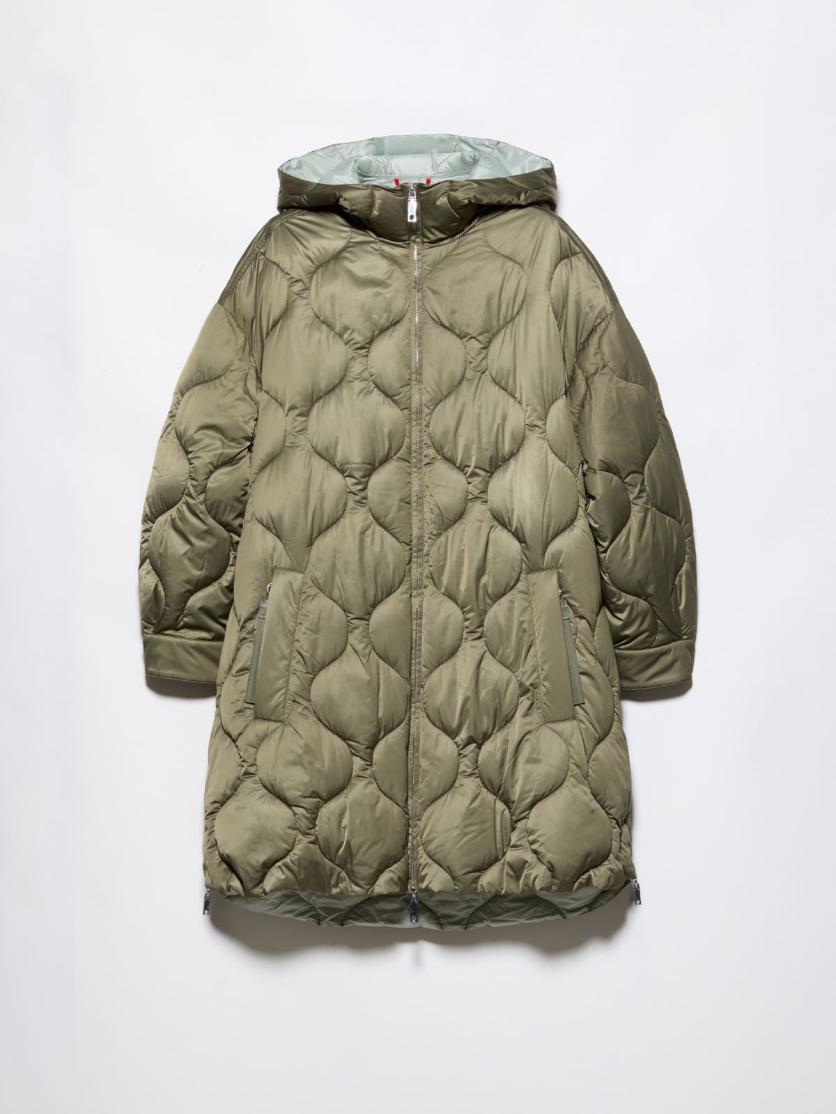 Oversized padded parka - KAKI - MAX&Co.